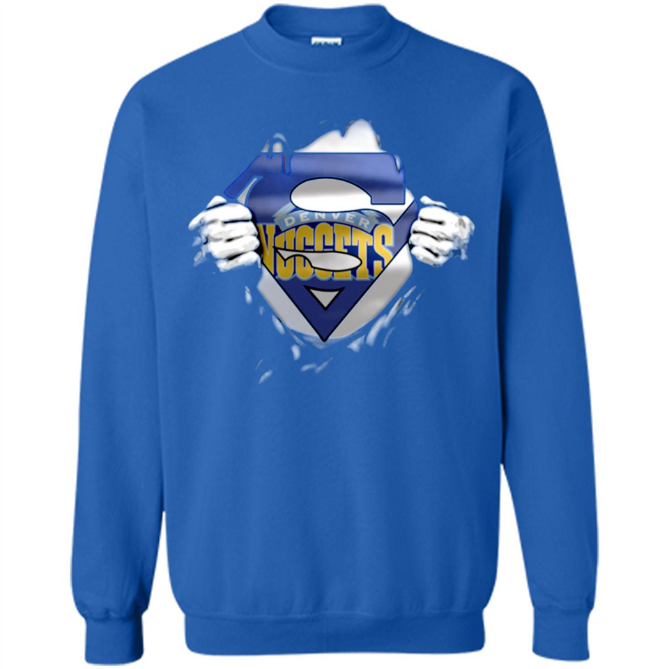 Denver Nuggets And Superman Fans - Sweatshirt