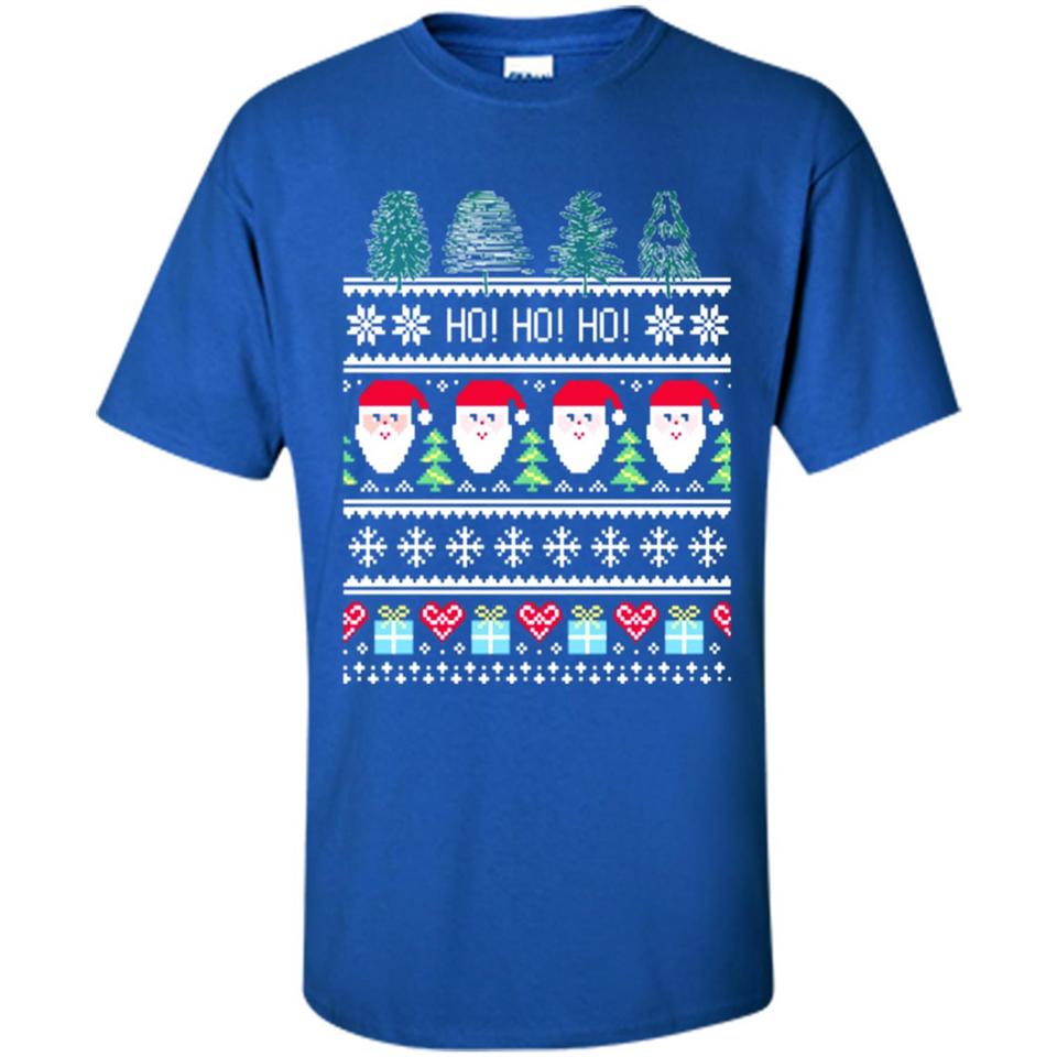 Ugly Merry Christmas Tree Santa Snowflakes