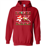 Santa vs Deer Football Ugly Christmas PINGPONG