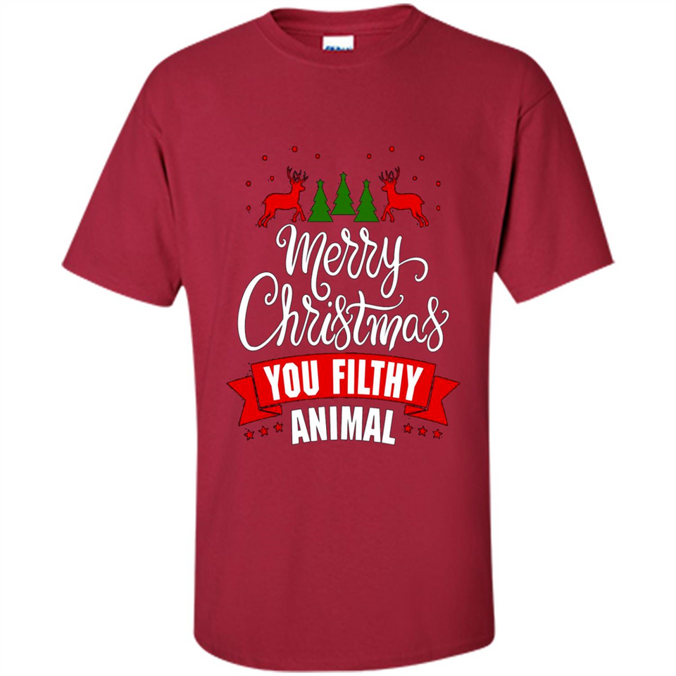 Merry Christmas You Filthy Animal PINGPONG