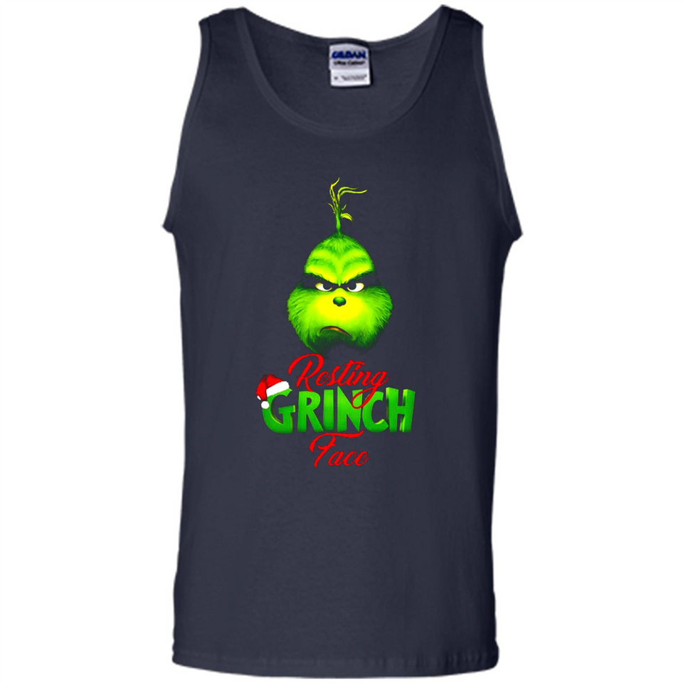 Resting Grinch Face Shirt PINGPONG - Tank Top