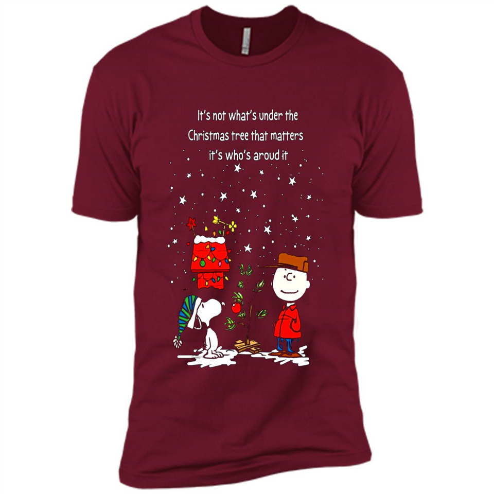 It’s Not What’s Under The Christmas Tree Snoopy Charlie Brown PING PONG