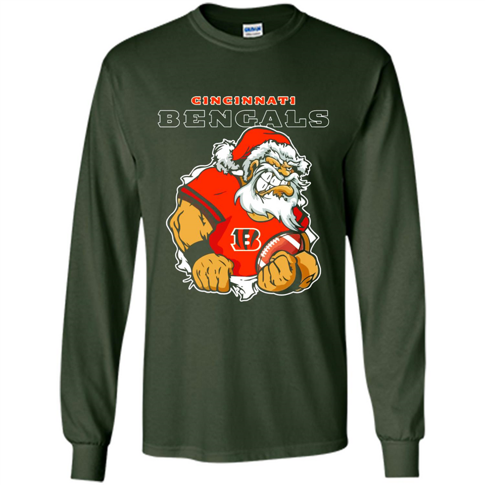 Grumpy Santa Claus Cincinnati Bengals Football Team PINGPONG