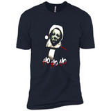 Santa Michael Myers Ho Ho Ho Merry Christmas Sweatshirt - Premium Short Sleeve T-Shirt