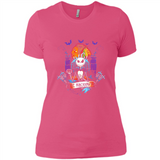Chicago Blackhawks Halloween The Nightmare Before Christmas - Ladies' Boyfriend T-Shirt