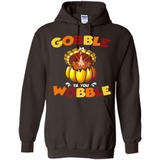Gobble Til You Wobble Funny Thanksgiving Day Turkey