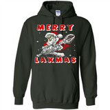 Lacrosse Merry Laxmas Santa - Hoodie