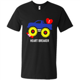 HEART BREAKER BLUE MONSTER TRUCK VALENTINE'S DAY