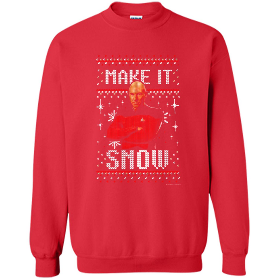 Make It Snow Jean-Luc Picard Star Trek PINGPONG