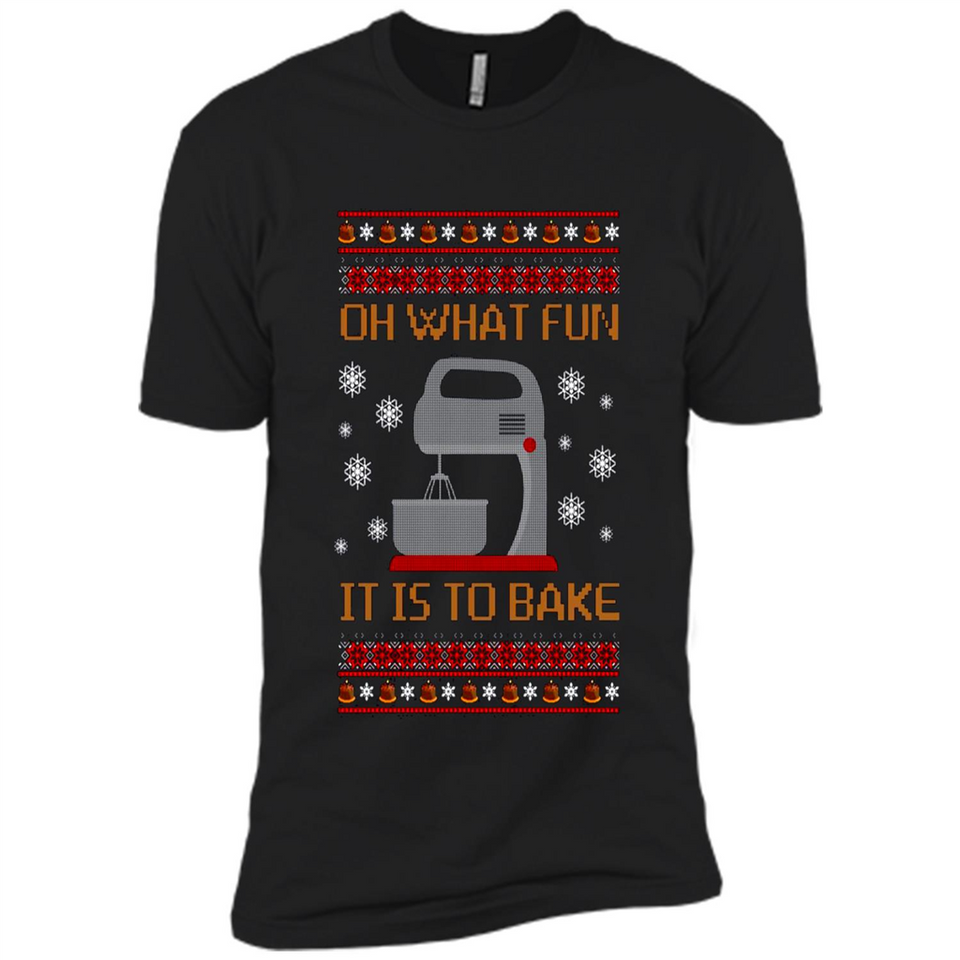 Oh What Fun It Is To Bake Ugly Christmas sweater Sweater PINGPONG