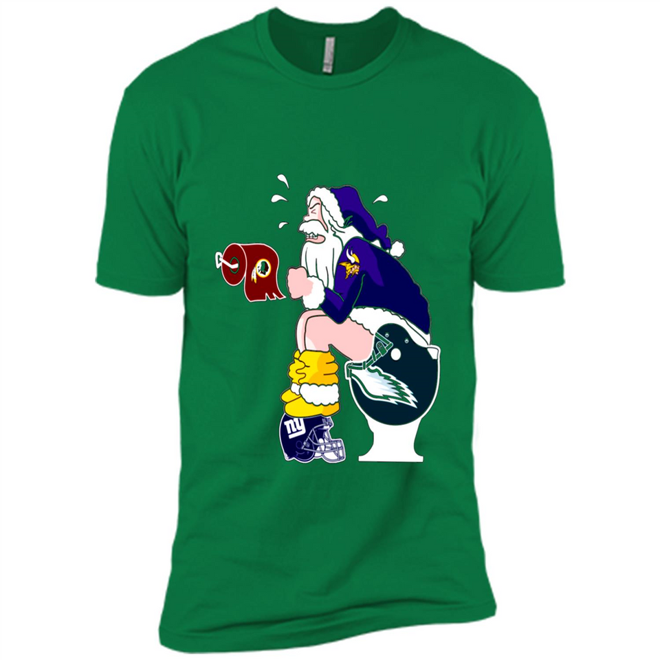 Minnesota Vikings Toilet Santa Claus PINGPONG