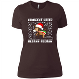 Amazing Dominick The Christmas Donkey-Italian Christmas Donkey - Ladies' Boyfriend T-Shirt