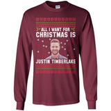 All I Want For Christmas Is Justin Timberlake