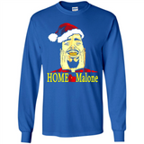 Home Malone Shirt Post Malone Christmas Sweatshirt - Long Sleeve T-Shirt