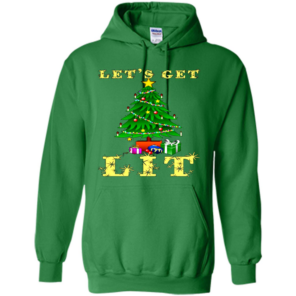 Let’s Get Lit Christmas Drinking sweater PINGPONG