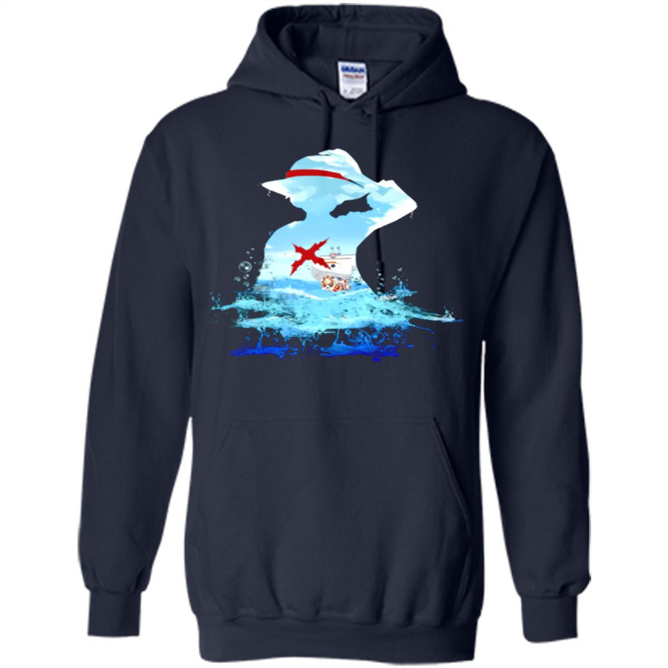 Luffy sea 2 - Hoodie