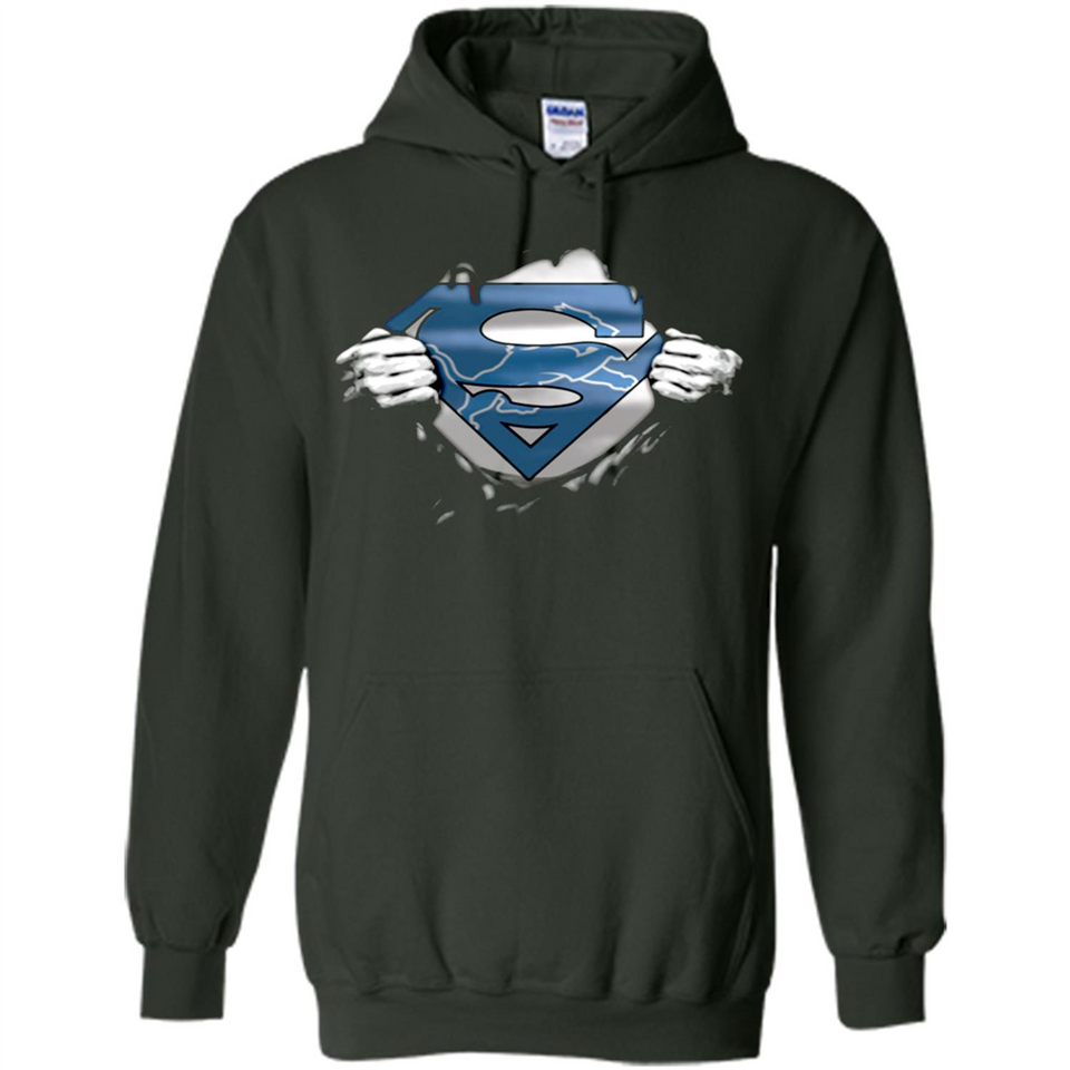 Detroit Lions And Superman Fans - Hoodie