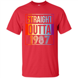 Retro Straight Outta 1987 31 Years Old - Shirt