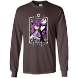 Disney Nightmare Before Christmas Jack And Sally T-Shirt - Long Sleeve T-Shirt