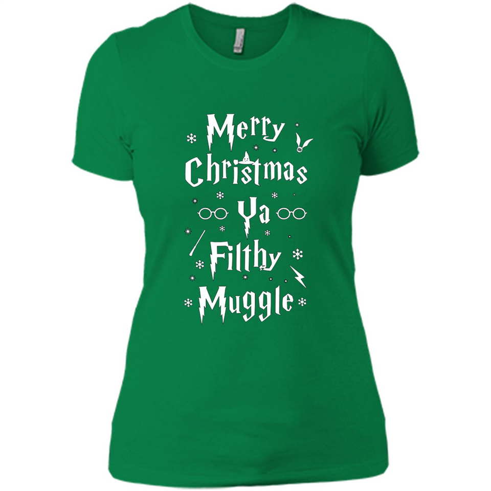 Merry Christmas Ya Filthy Muggle Christmas Sweatshirt PINGPONG