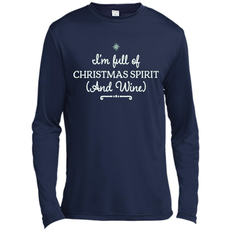 Christmas Tshirt for Women - Christmas Wine