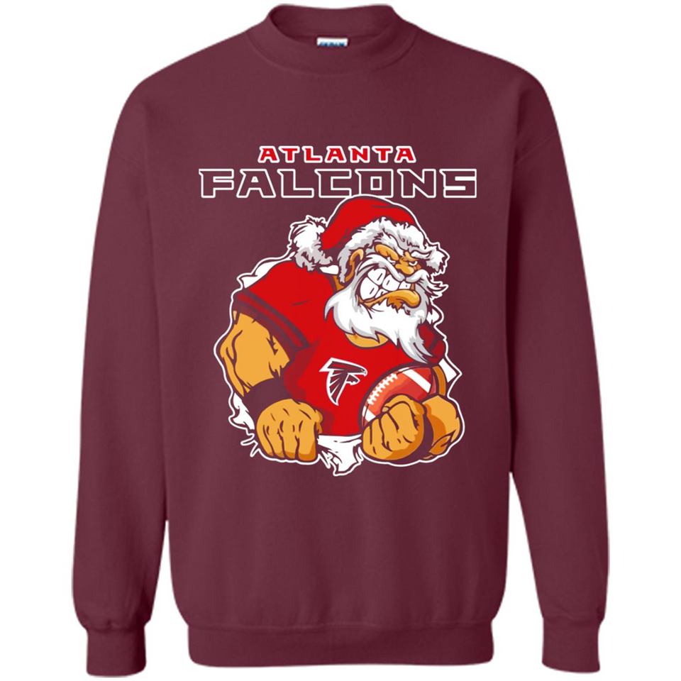 Grumpy Santa Claus Atlanta Falcons Football Team PINGPONG