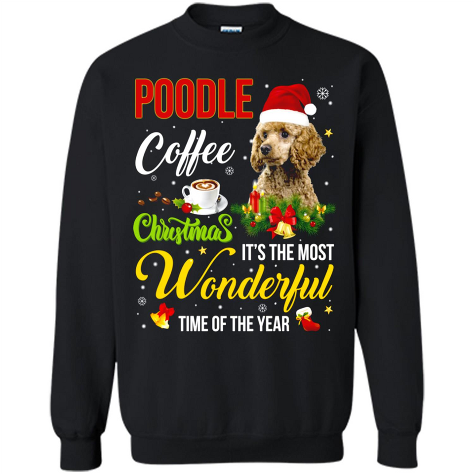 Poodle Coffee Wonderful Christmas