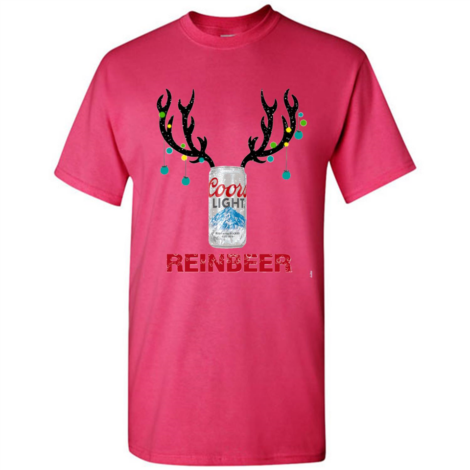 Coors Light Reinbeer Funny Beer Reindeer Christmas Sweatshirt - Shirt
