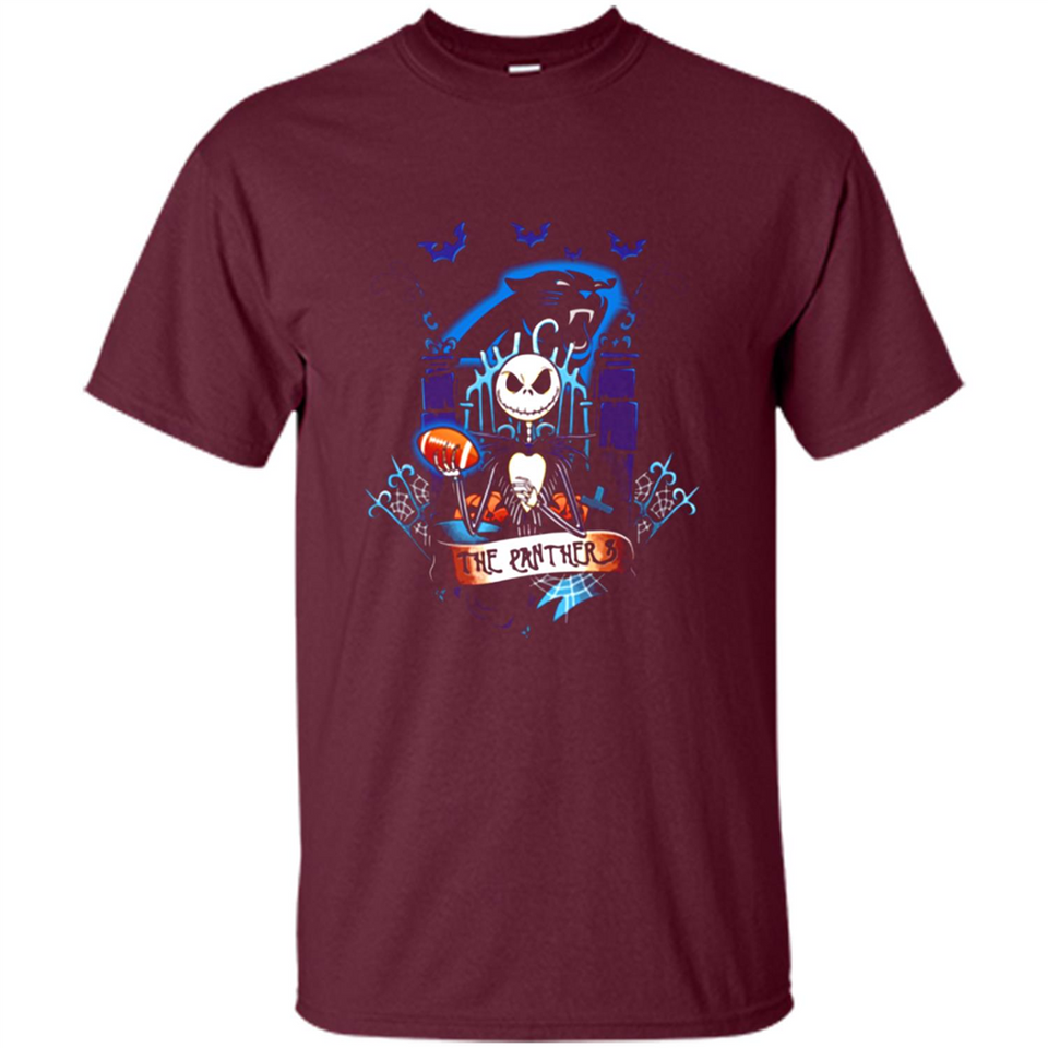 Carolina Panthers Halloween The Nightmare Before Christmas - Shirt