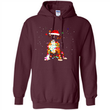 Christmas Lights Boxer Dog Funny Xmas Sweatshirt - Hoodie