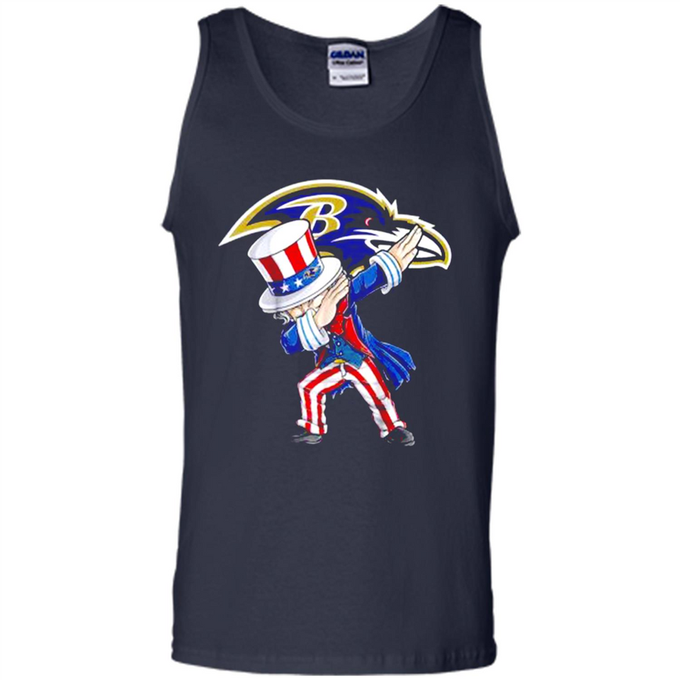 NFL BALTIMORE RAVENS UNCLE SAM DABBING INDEPENDENCE DAY