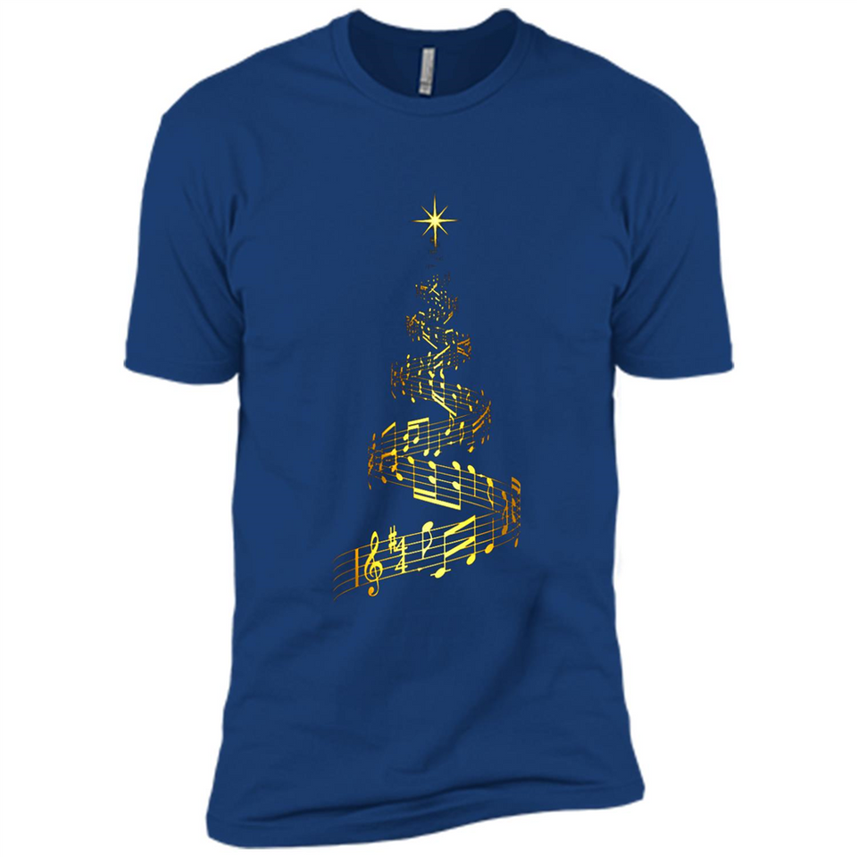 Music Note Christmas Tree Xmas Music Lover Mug PINGPONG - Premium Short Sleeve T-Shirt