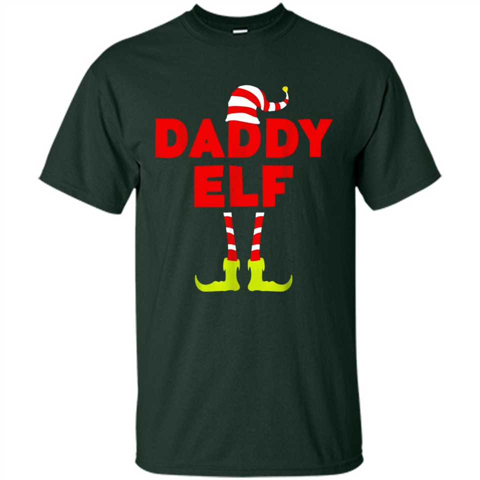 Mens Daddy Elf T-Shirt Funny Matching Christmas Costume - Shirt