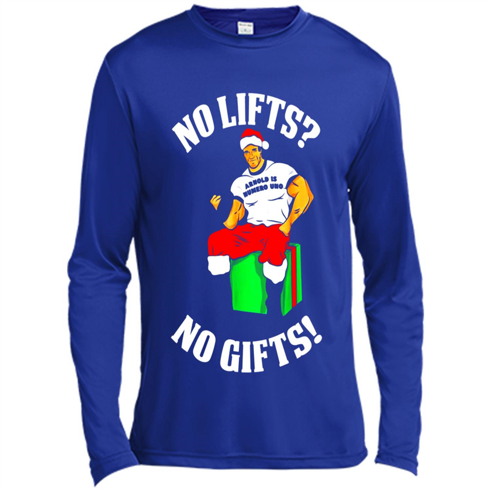 Arnold Is Numero Uno No Lifts No Gifts Christmas PINGPONG