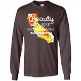 Paradise California Strong Camp Fire Youth T-Shirt PINGPONG - Long Sleeve T-Shirt