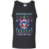 Stitch ugly christmas sweater - Tank Top
