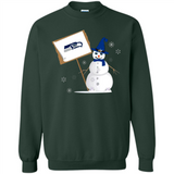 Seattle Seahawks Snowman Funny