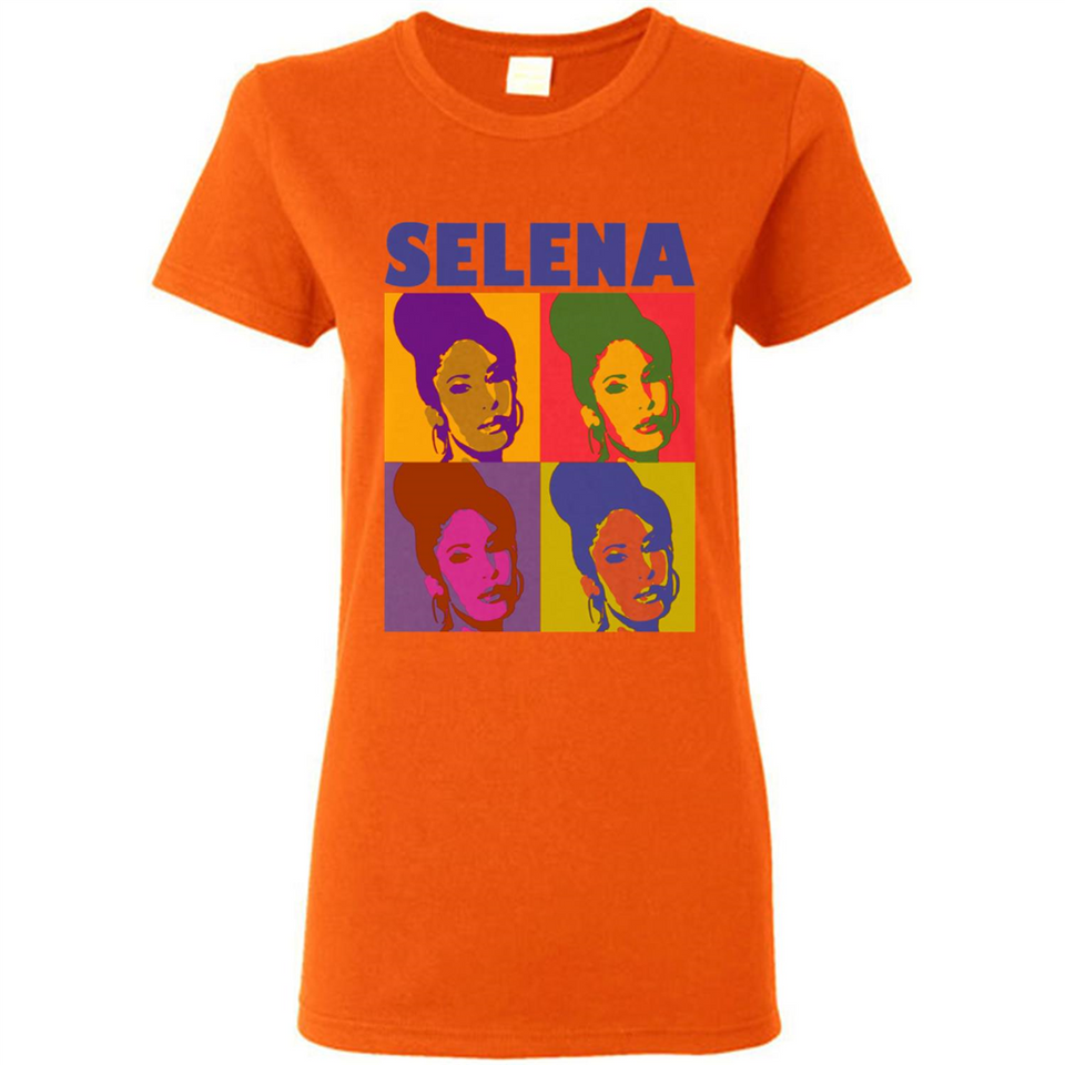 Selena Gomez Light Color - Ladies Short-Sleeve