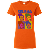 Selena Gomez Light Color - Ladies Short-Sleeve