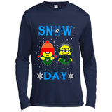 Snow Day Shirt For Dallas Stars Vs Minion Fans pingpong