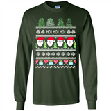 Ugly Merry Christmas Tree Santa Snowflakes