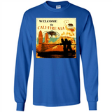 Paradise California Camp Fire Youth T-Shirt PINGPONG - Long Sleeve T-Shirt