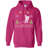roller hockey Christmas ugly