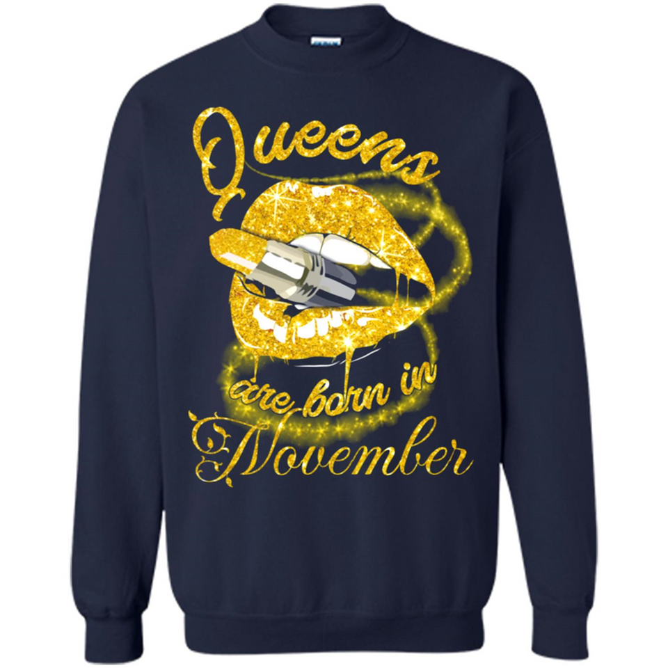 Queens Are Born In November Sexy Lips Lipstick