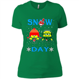 Snow Day Shirt For Cleveland Indians Vs Minion Fans pingpong