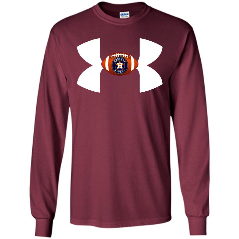 Houston Astros Under Armour Logo - Long Sleeve T-Shirt