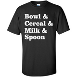 Tasty Cereal Recipe Bowl Milk Spoon