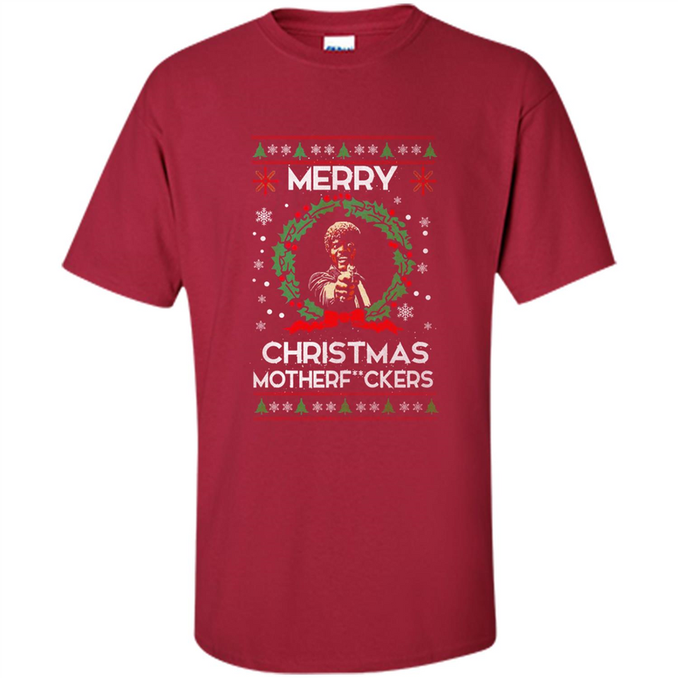 Jules Winnfield Pulp Fiction Merry Christmas Mother Fuckers PINGPONG