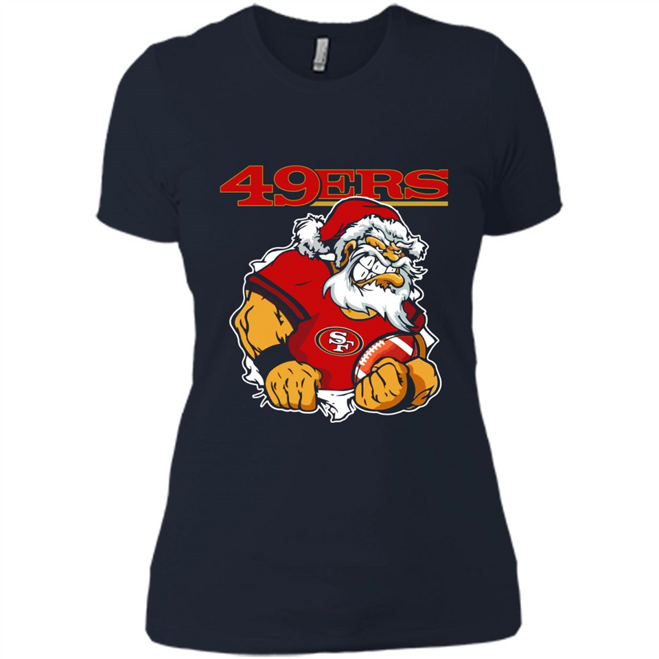 Grumpy Santa Claus San Francisco 49ers Football Team PINGPONG