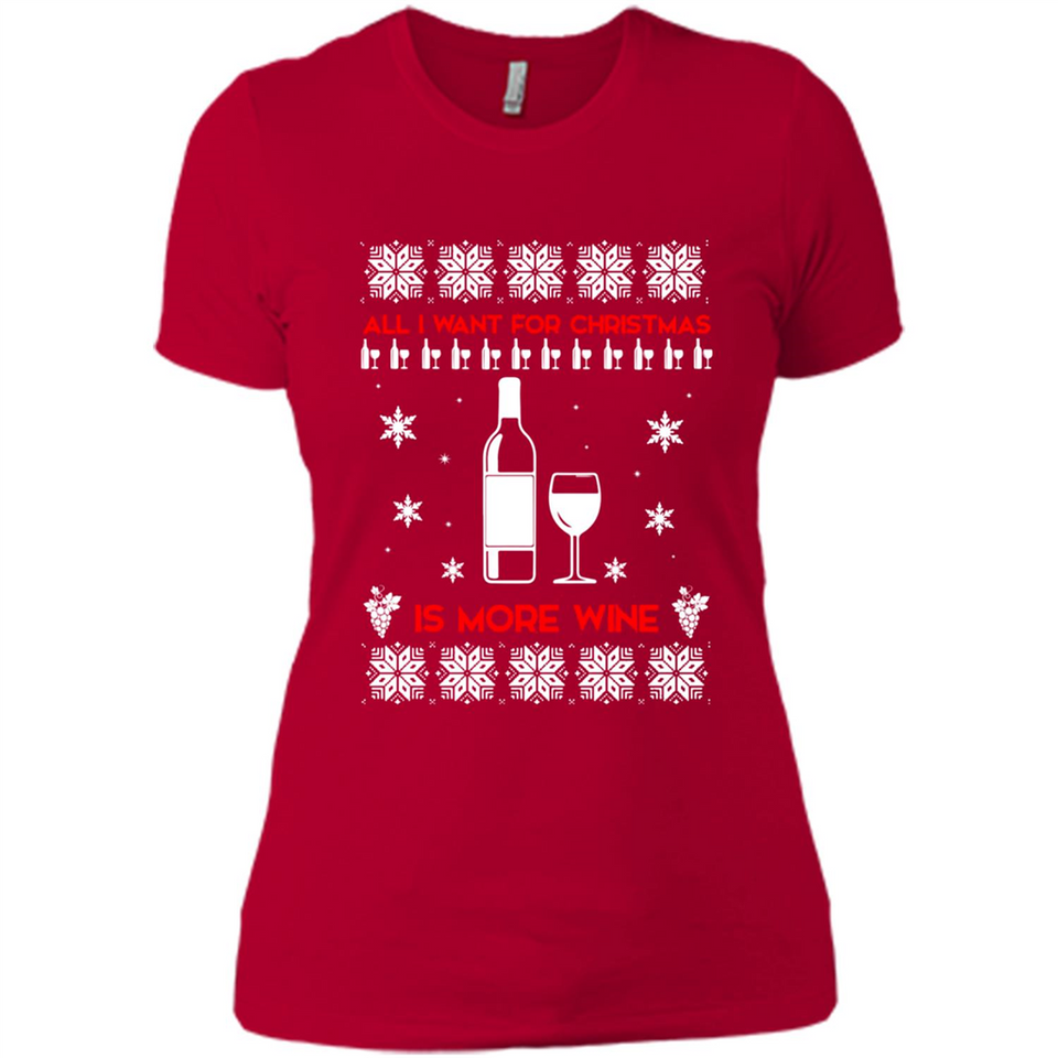 All I Want For Christmas is Wine Ugly sweater PINGPONG